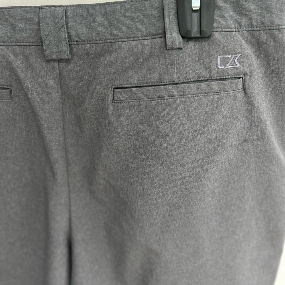 Cutter & Buck DryTec Golf Shorts Casual Men’s Gray Size 36 Lightweight - Picture 4 of 7